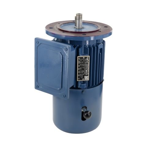 Flange Mount DC Brake Motor